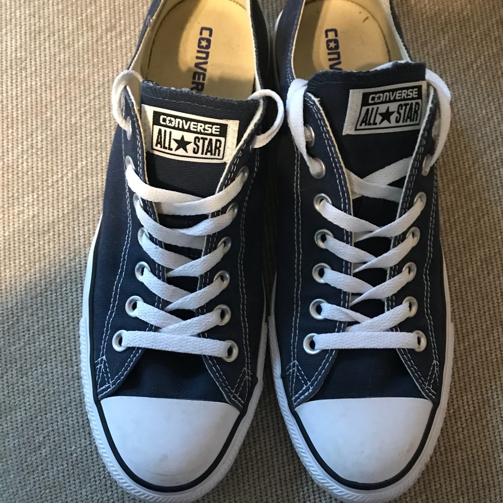 Navy Converse All Stars